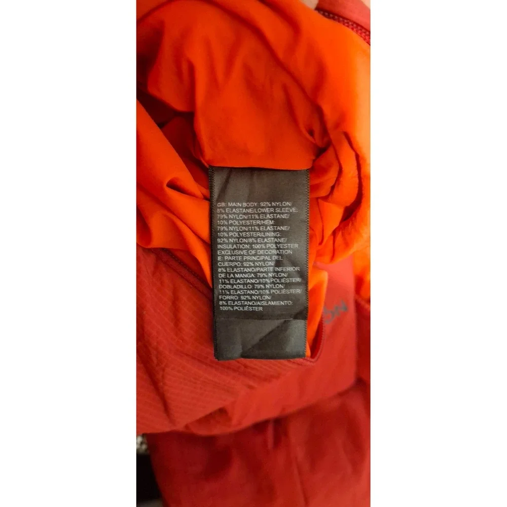 The North Face Ventrix Insulated Jacket Mens XL Red Ripstop Full Zip NF0A35DS